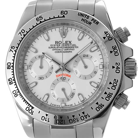 rolex daytona lc 100 neu stahl weisses ziffernblatt 2017|rolex daytona speichern.